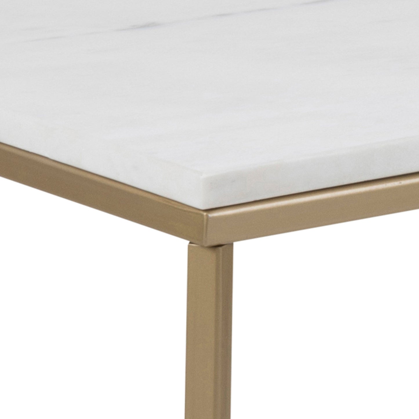 Modern Marble Nest of 2 Tables - Lindo Living