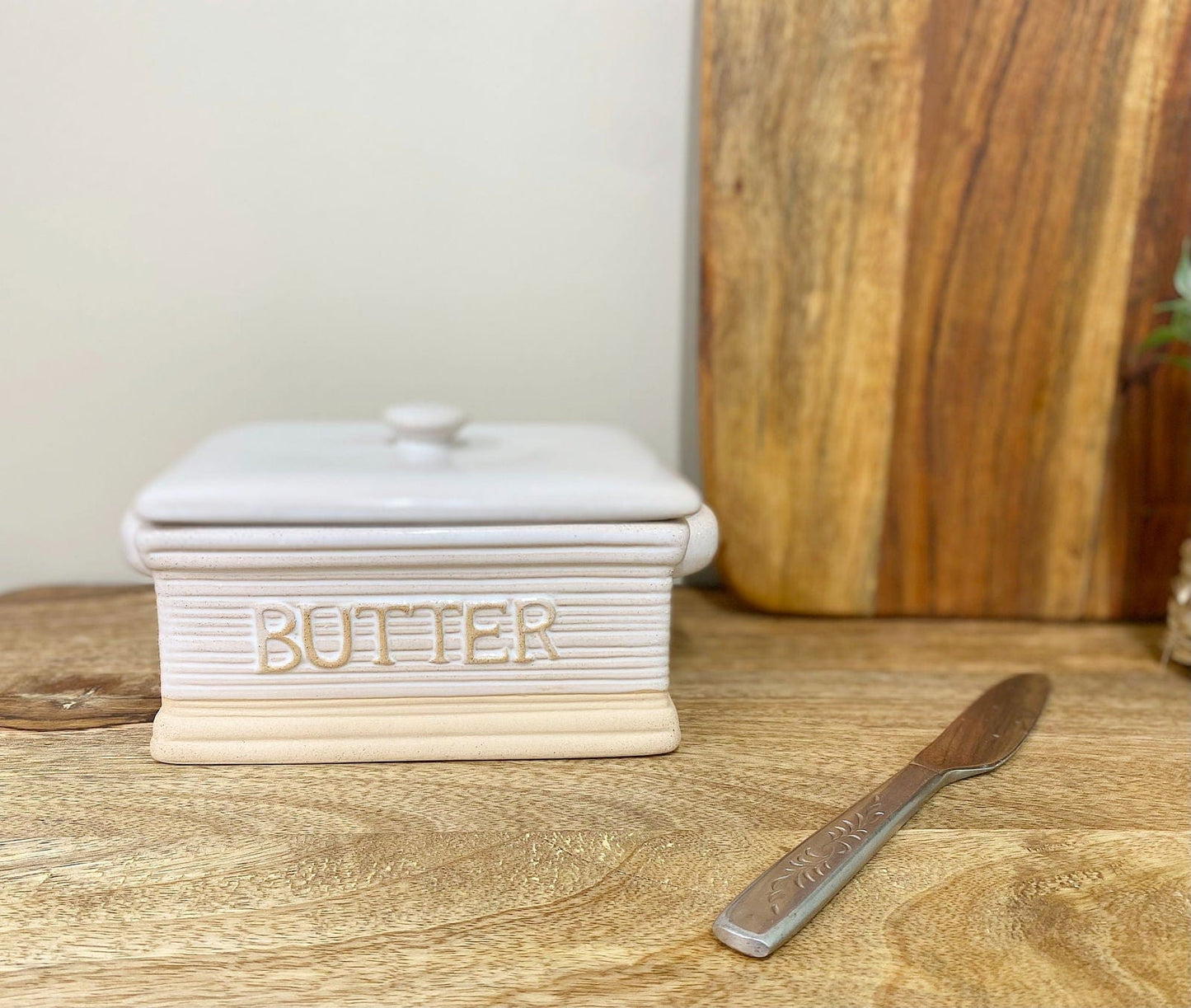 Ceramic Butter Dish