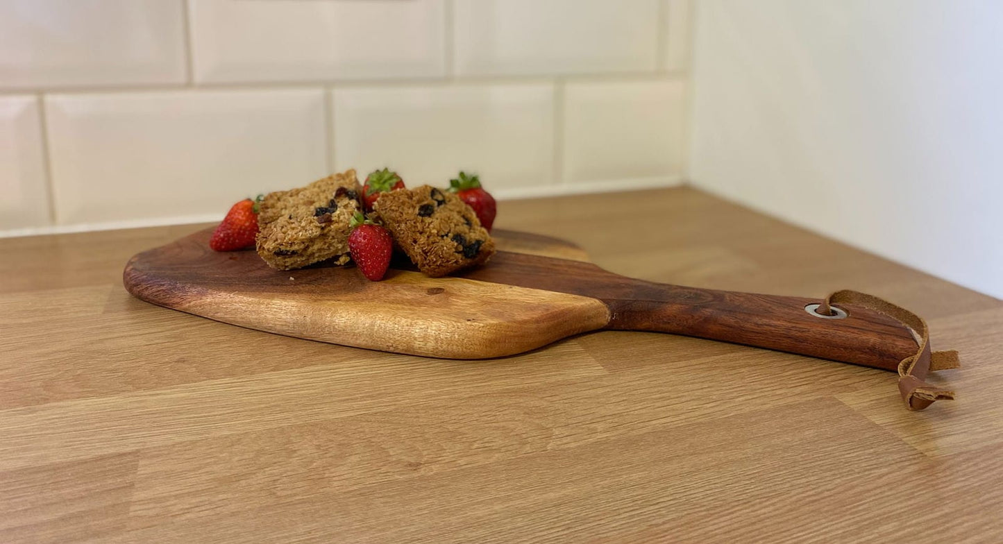 Natural Wooden Chopping Board Small 43cm