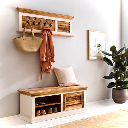 Cottage Range Hallway Shoe Storage Bench