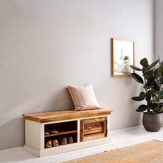 Cottage Range Hallway Shoe Storage Bench