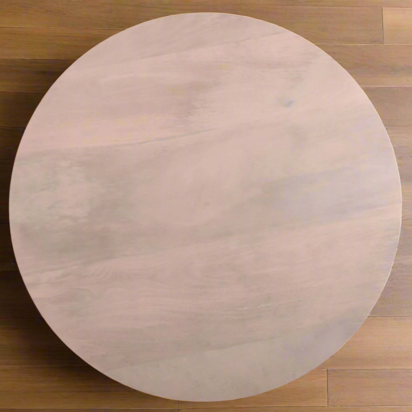 Round Carved Coffee Table - Lindo Living