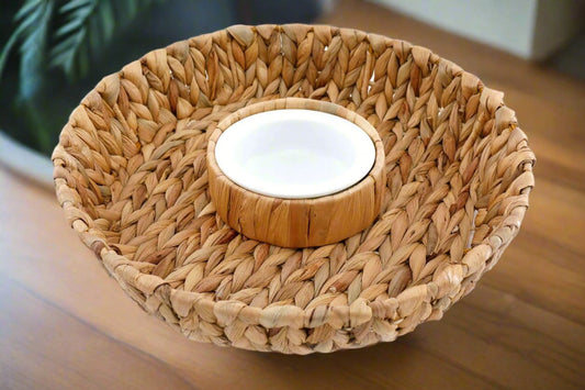 Woven Chip & Dip Tray