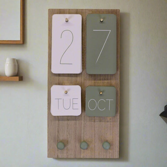 Sage Wall Hanging Calendar