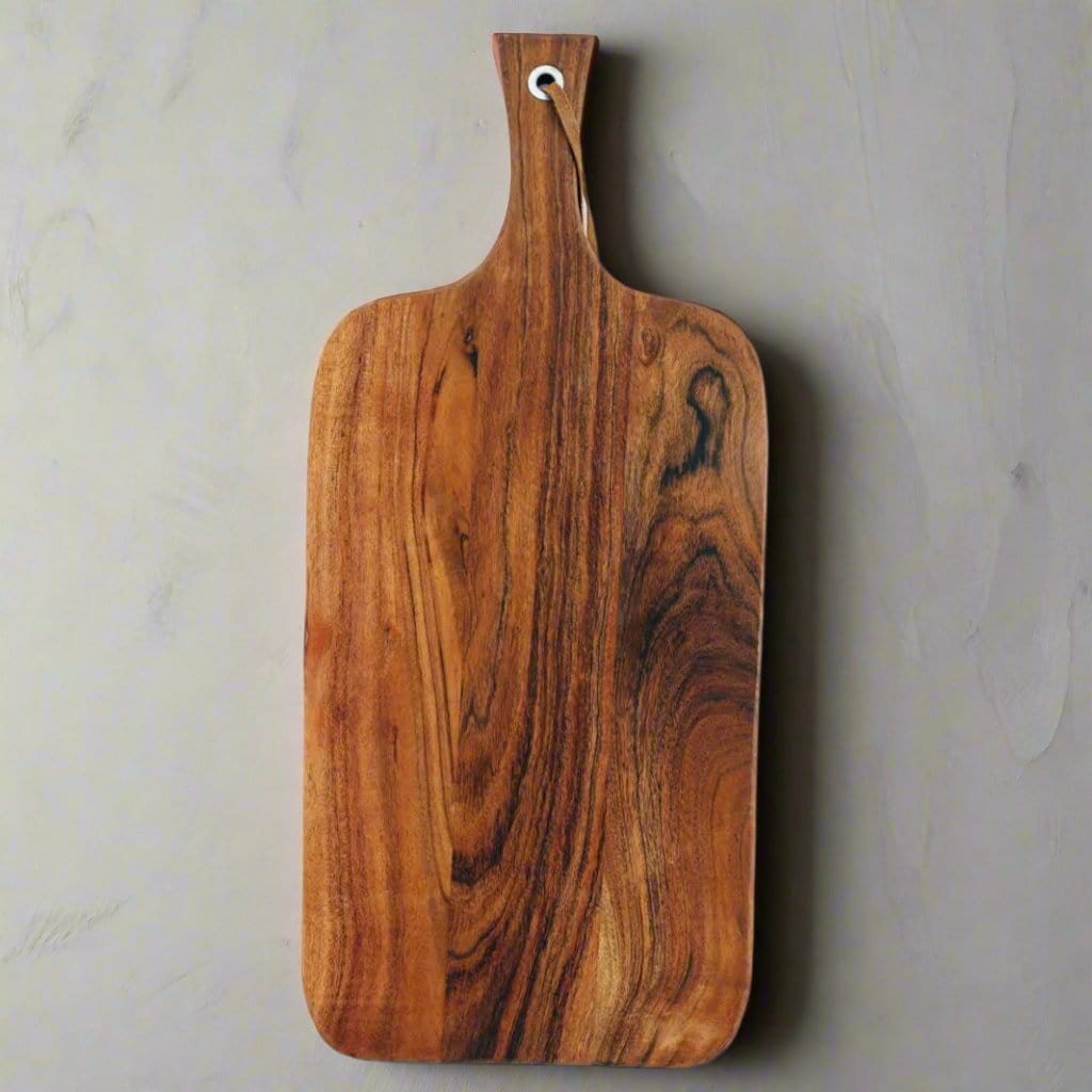 Natural Wooden Chopping Board Large 55cm