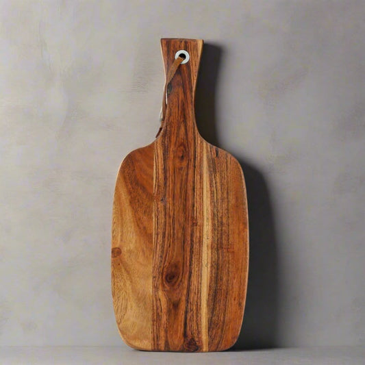 Natural Wooden Chopping Board Small 43cm