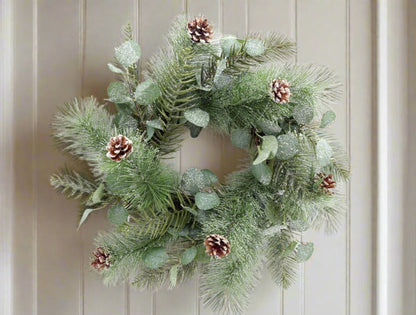 Eucalyptus and Pinecone Wreath Medium - Lindo Living